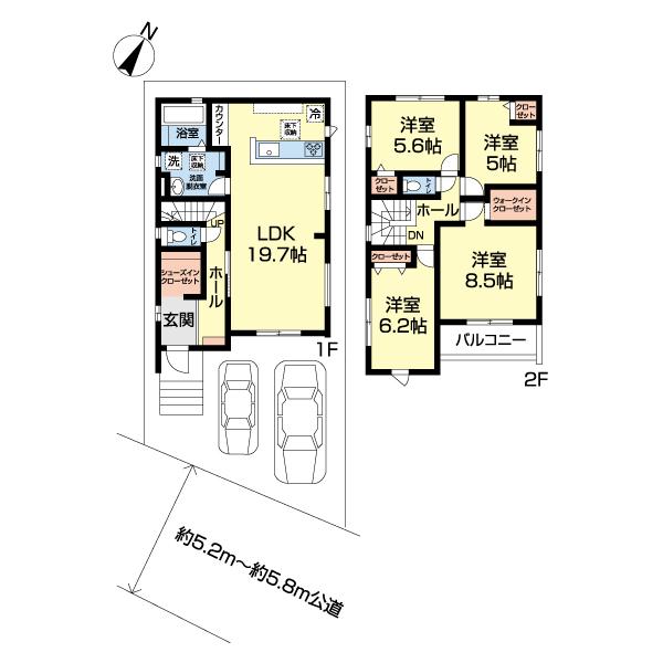 並木町（公津の杜駅） 3498万円