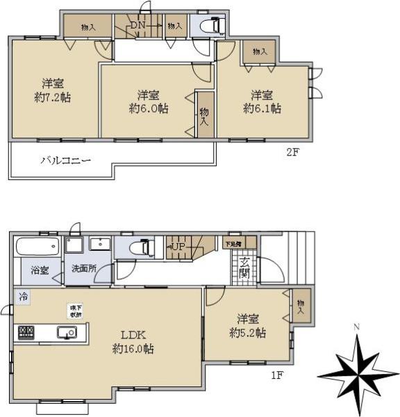 千城台北２（千城台北駅） 3490万円