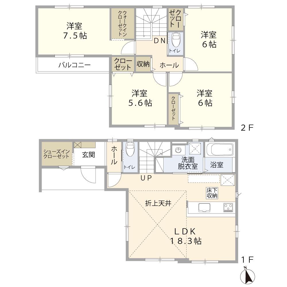 鶴瀬東２（鶴瀬駅） 4848万円