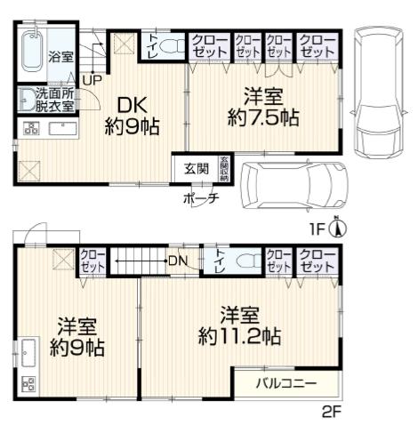 加賀２（谷在家駅） 3399万円