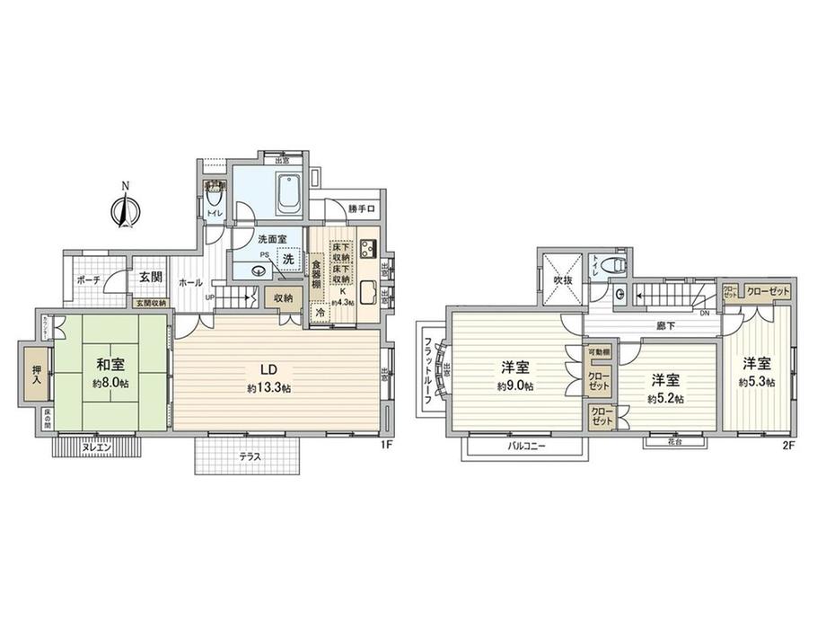 西が岡２（弥生台駅） 4380万円