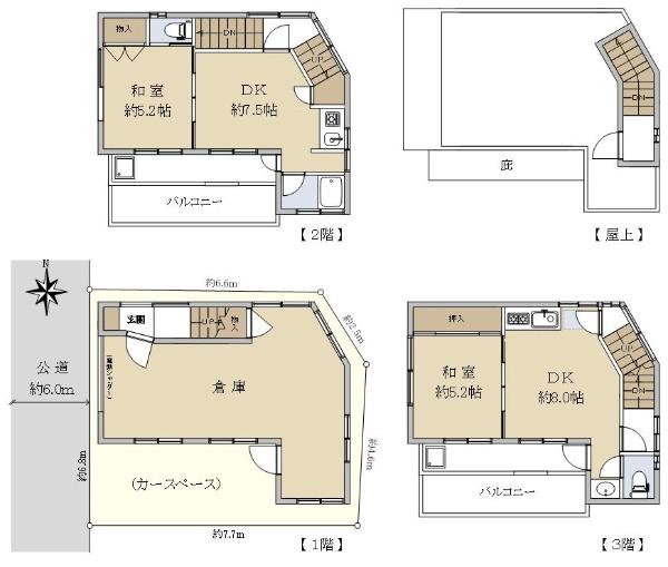 荏原５（西小山駅） 7800万円