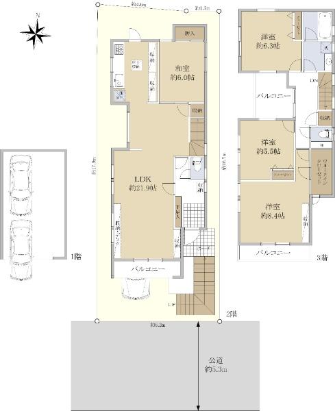 東新町２（ときわ台駅） 8280万円