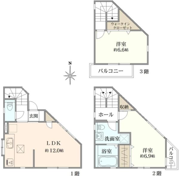 大場町（あざみ野駅） 3199万円