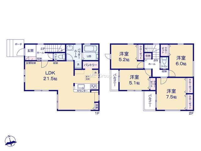 国分南２（海老名駅） 4898万円