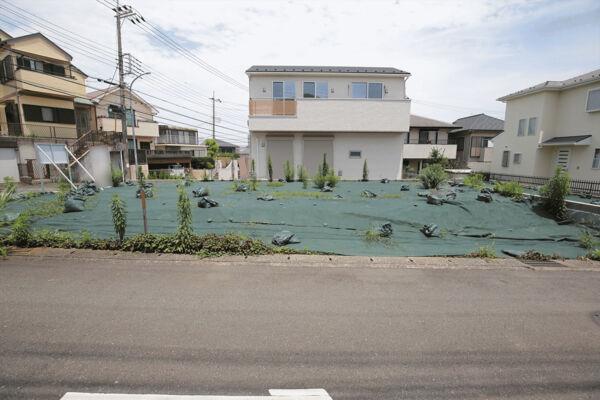 横浜市旭区万騎が原の宅地