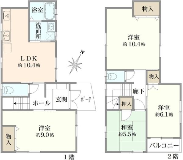 中野１（中野駅） 6780万円