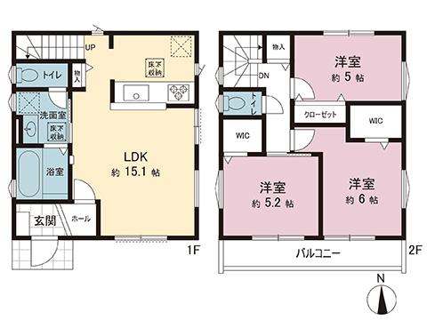 桜が丘１（馬堀海岸駅） 3480万円