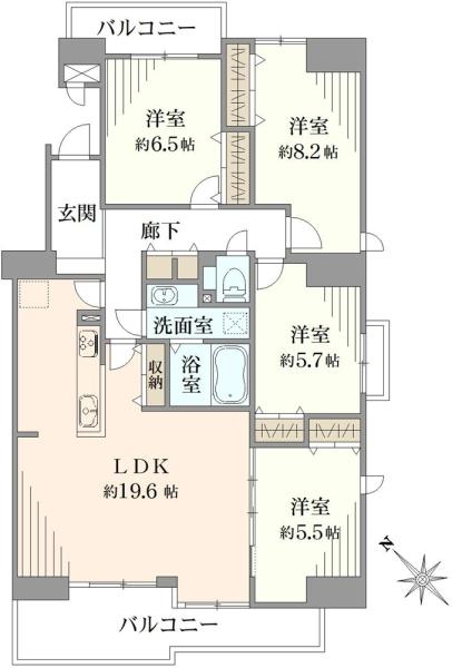 パークフィールドみさと五街区二号館