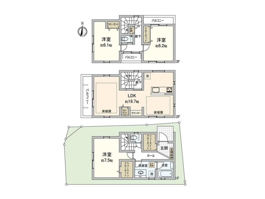 豊島７（王子神谷駅） 7480万円