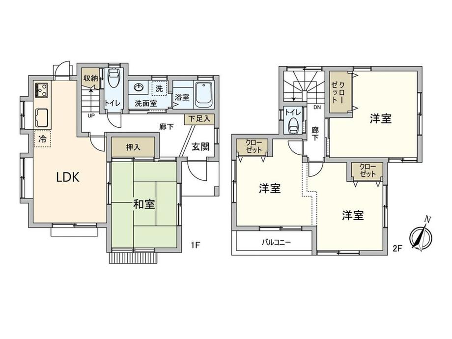 大字大袋新田（南大塚駅） 1800万円