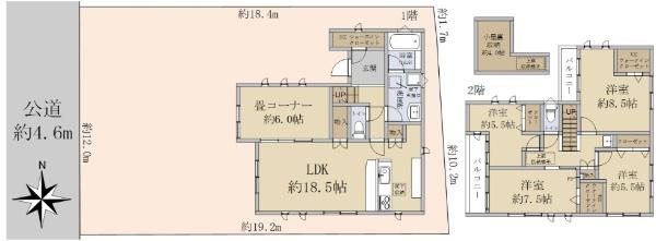 大字上安松 6980万円