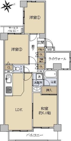 ライオンズマンション鶴ヶ峰ガーデン