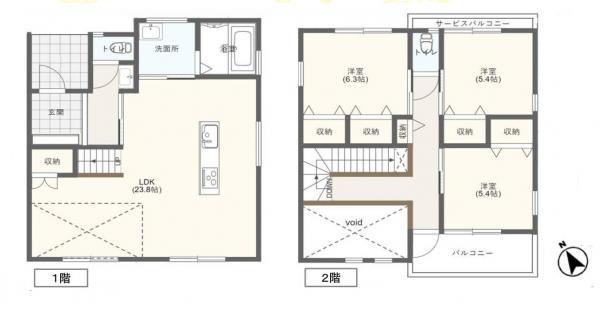 3688万円、3LDK、土地面積150.4平米、建物面積107平米