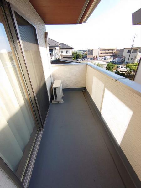 南西向きバルコニー