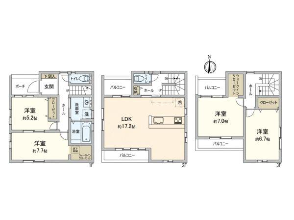 田町（川越市駅） 4899万円