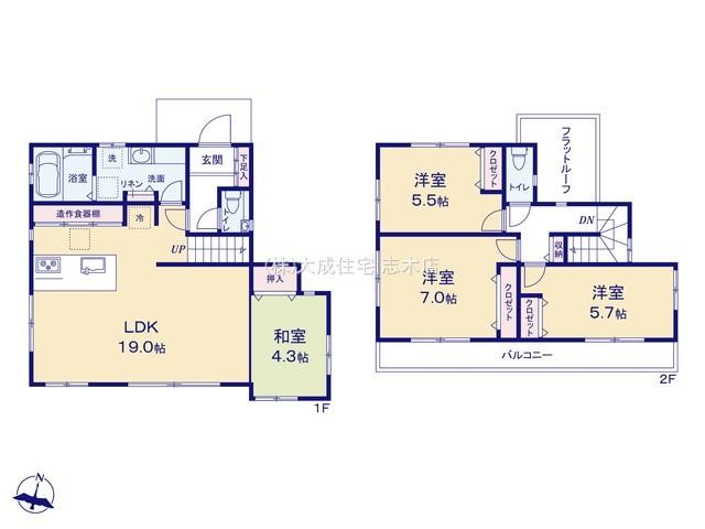 羽沢１（鶴瀬駅） 4080万円