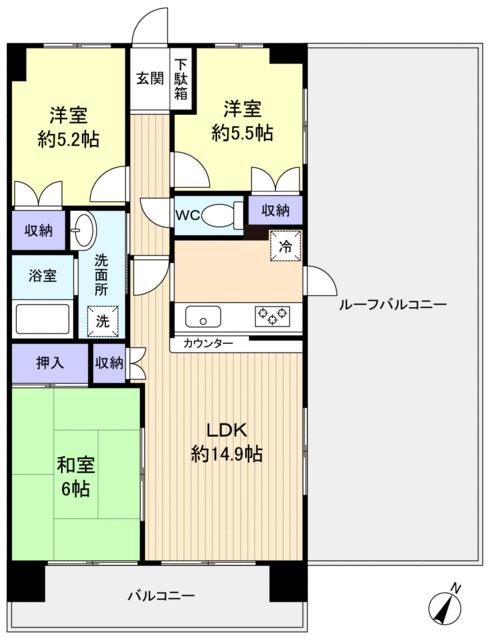 グリーンコーポ津田沼タウンヒルズ