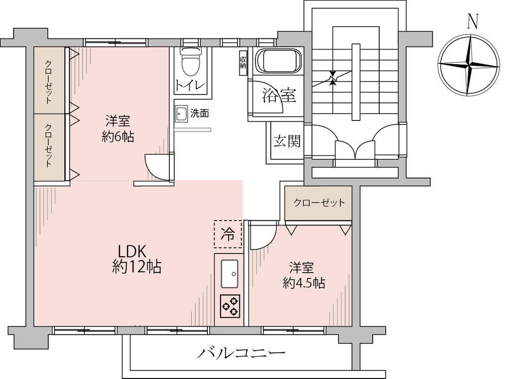 八潮伊草団地3号棟