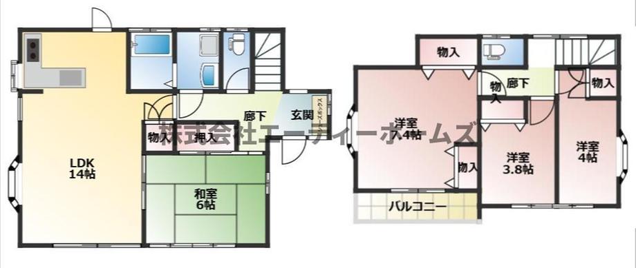 SUUMO】小松4（北本駅） 1380万円 | 中古住宅・中古一戸建て
