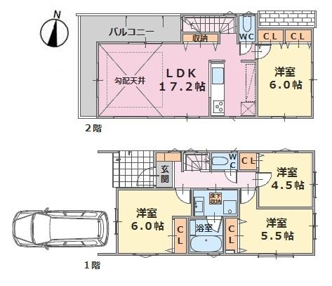 南田中４（井荻駅） 6780万円