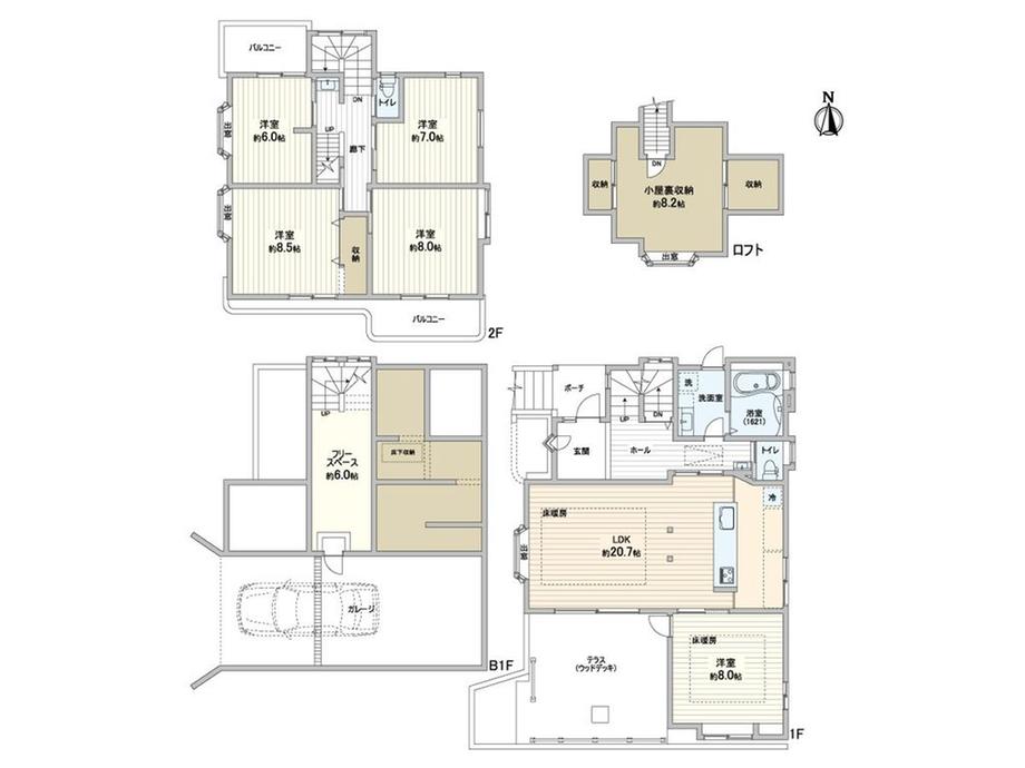 下高井戸３（桜上水駅） 1億1200万円