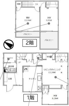 南増尾３（逆井駅） 1980万円