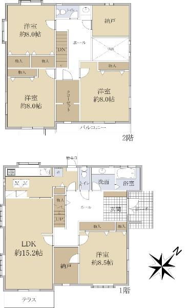 宮園２（流山セントラルパーク駅） 3980万円