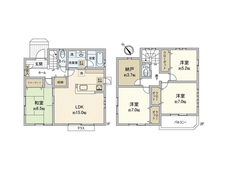 detached 埼玉県狭山市広瀬東２
