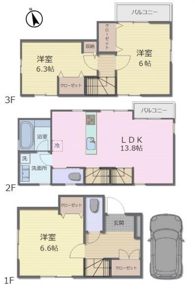 岩淵町（赤羽岩淵駅） 7980万円