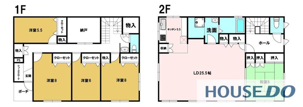 detached 茨城県龍ケ崎市長山７