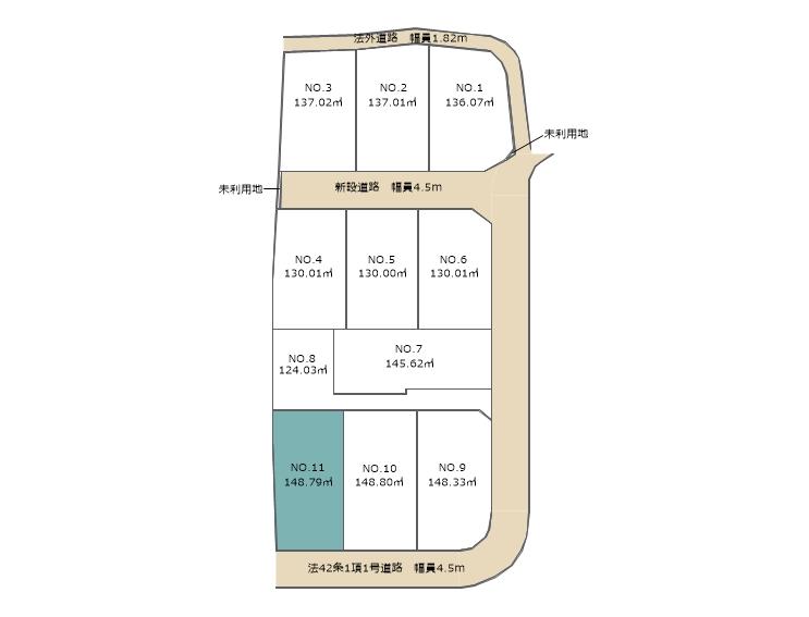 優待特典一覧 あきる野市牛沼売地全11区画の土地の詳細情報（東京都あきる野市 住宅地図