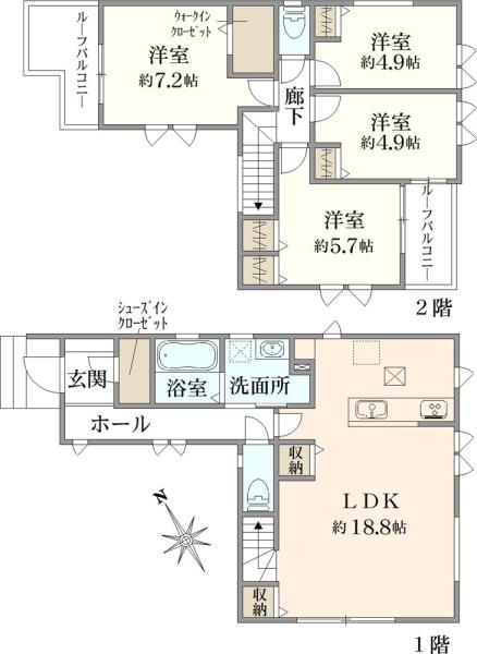 横浜市金沢区富岡西一丁目　中古戸建