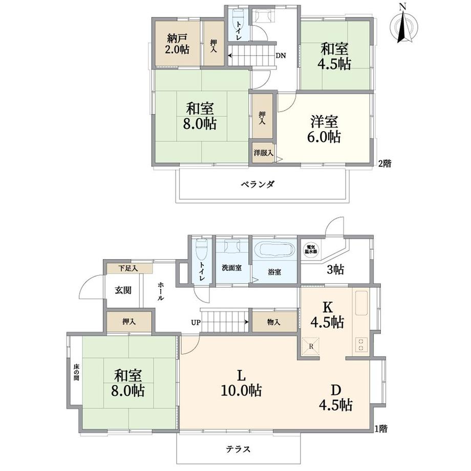 東玉川学園１（玉川学園前駅） 4080万円