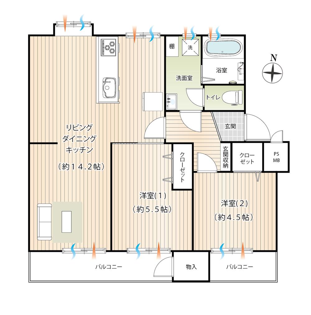 上郷西ケ谷団地8号棟