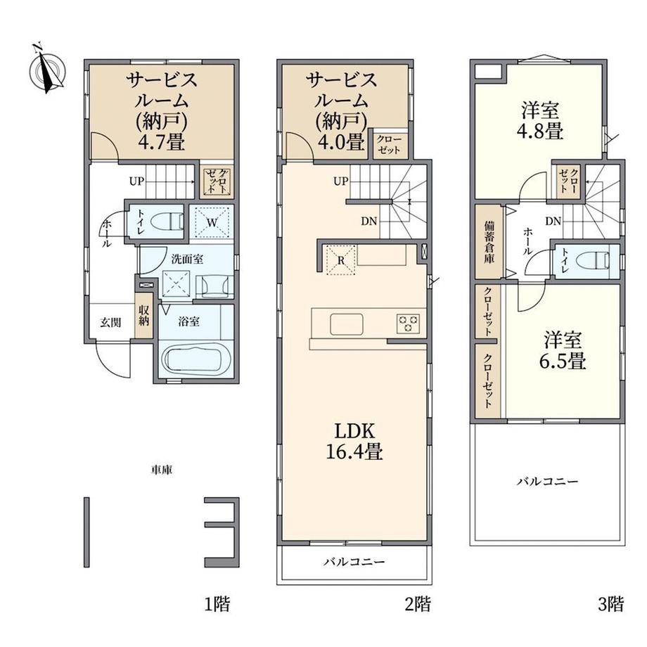 古市場２（鹿島田駅） 6490万円