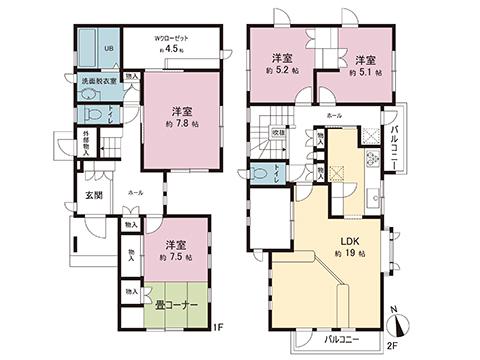 鶴巻南２（鶴巻温泉駅） 2890万円