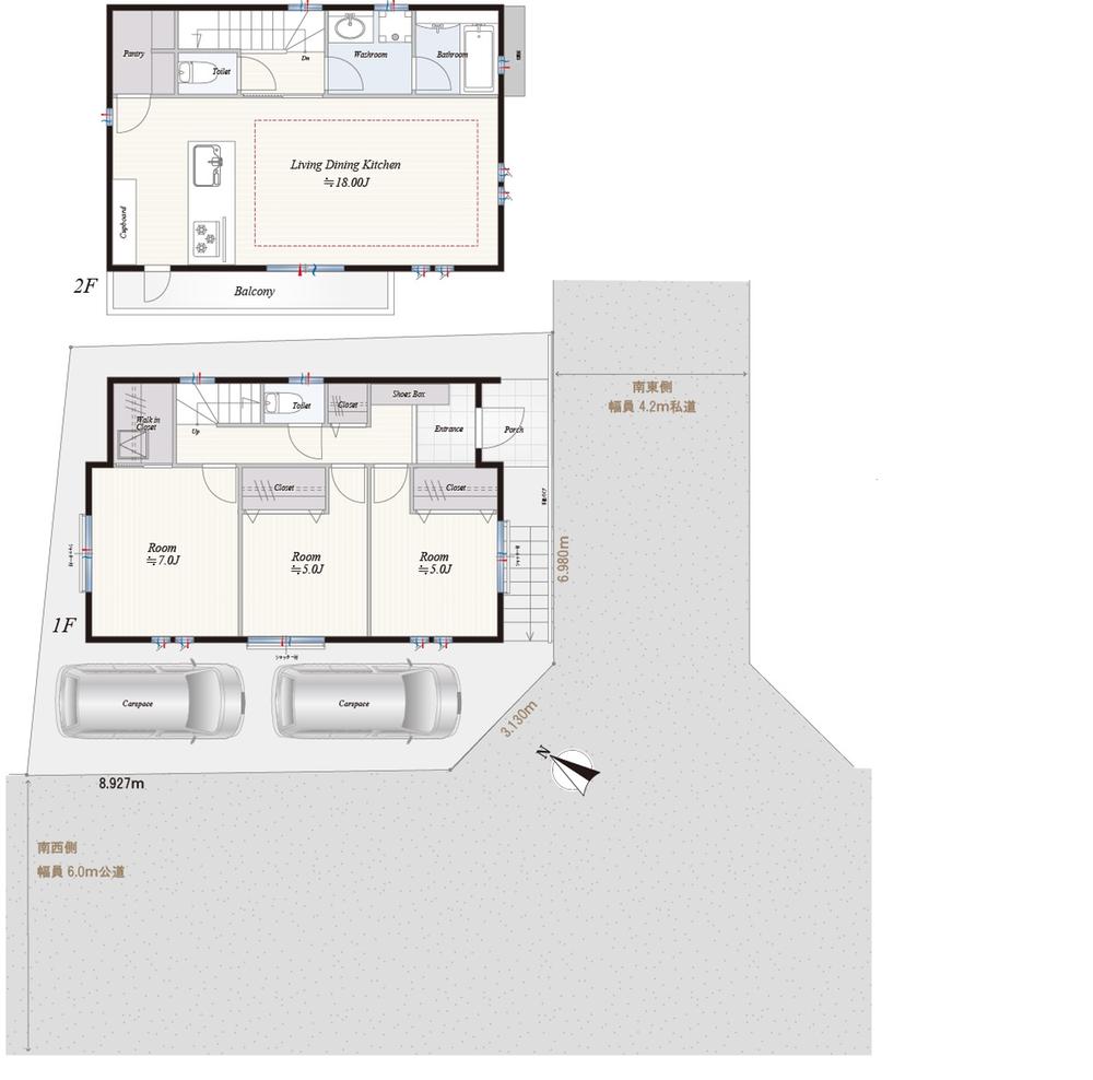 所沢市北秋津　新築戸建