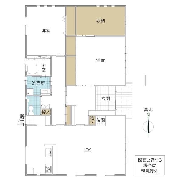 detached 茨城県水戸市千波町2349-6
