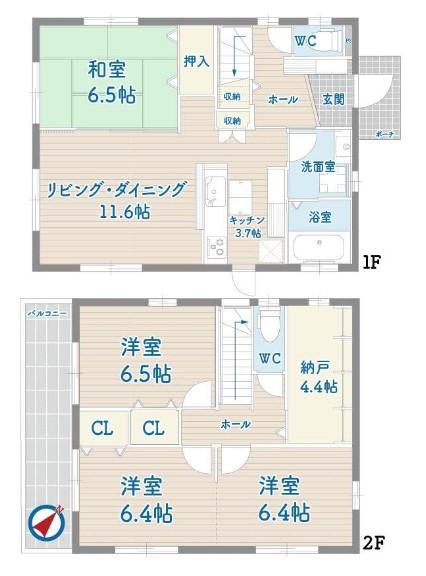 小手指町２（小手指駅） 4680万円