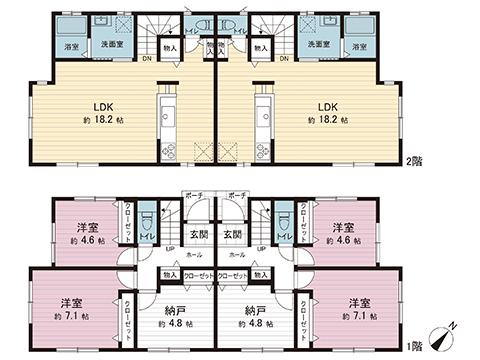 南つくし野２（すずかけ台駅） 6980万円