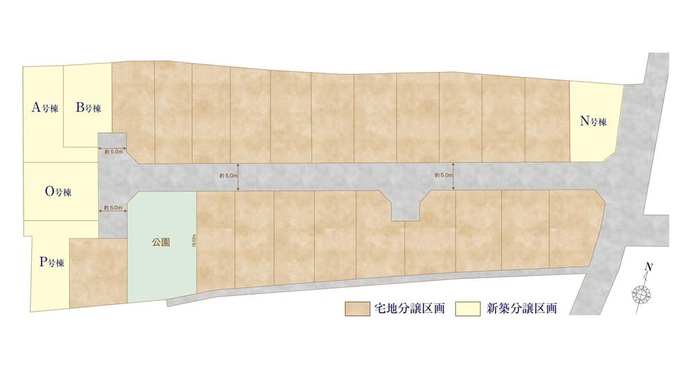 青梅市今井2丁目　全26区画　新築5棟