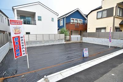 練馬区桜台5丁目　南道路　建築条件無し売地限定1区画