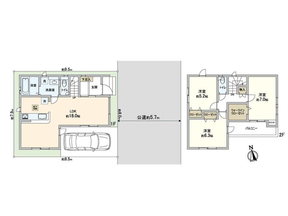 大字大間木（東浦和駅） 4199万円