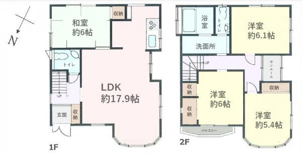 関町南２（上石神井駅） 6480万円