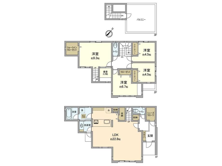 南山田３（北山田駅） 1億800万円