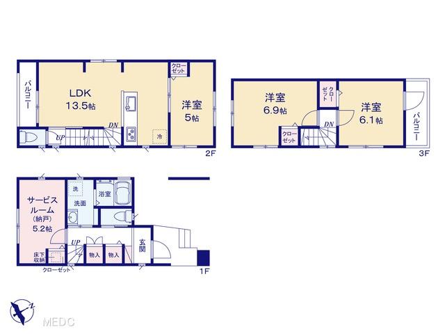 豊島３（王子駅） 6480万円～6880万円