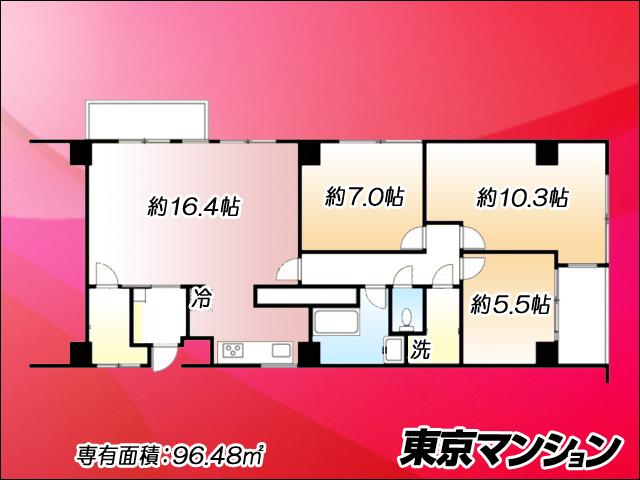 SUUMO】ファミリー向け（3K/3DK/3LDK/4K/4DK/4LDK/5K以上）で