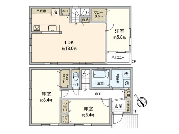 材木座１（鎌倉駅） 5800万円