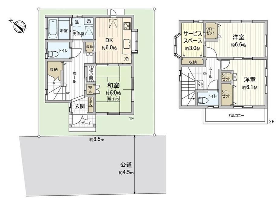 鶴瀬西３（鶴瀬駅） 2480万円